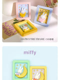 Miffy Photo Frame Phone Stand Blind Box Studying Reading Dreaming Rabbit Model Magnetic Refrigerator Sticker Decoration Gift