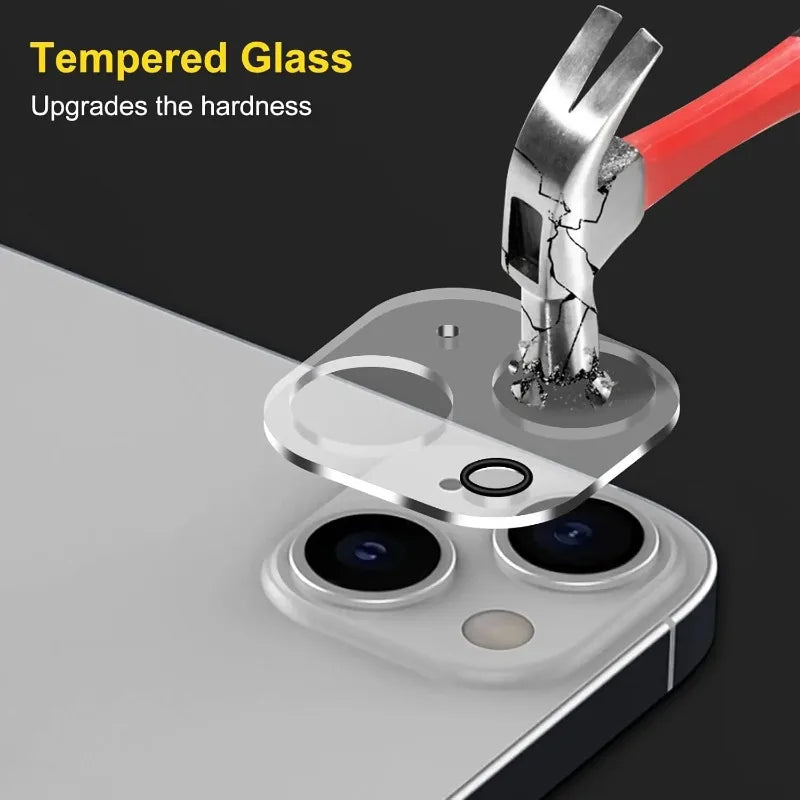 1PC Camera Len Tempered Glass For iPhone 13  For iPhone 13 14 15 16  17 Pro Max Plus Len Screen Protectors Glass Film