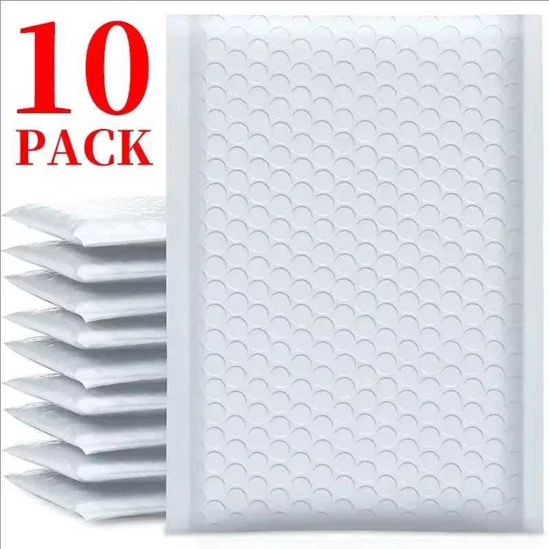 10-50Pack Kraft Bubble Mailers Self-Sealing Paper Envelopes Waterproof Cushioned Padded Foam Shipping Bags for Packaging