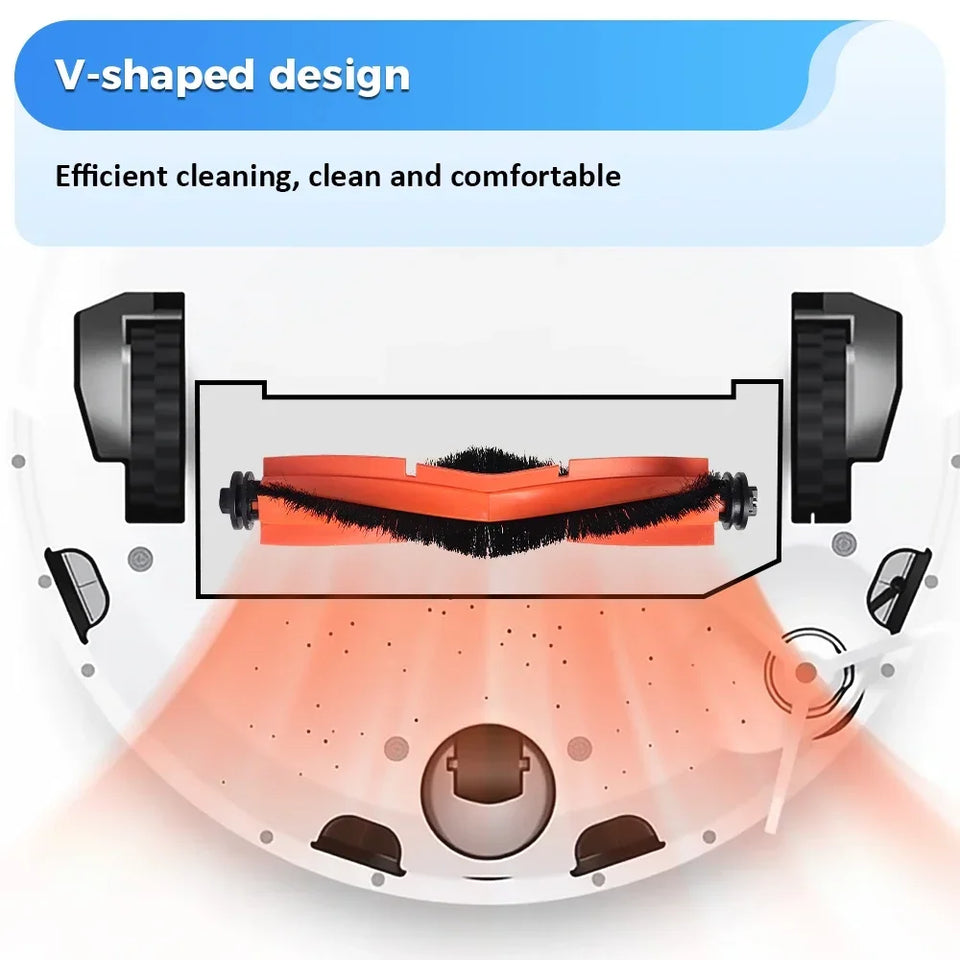 For Xiaomi Robot Vacuum X20+/X10+ /X20 Plus/X10 Plus Parts Mop Cloth Dust Bag Roller Side Brush Hepa Filter Part Accessories