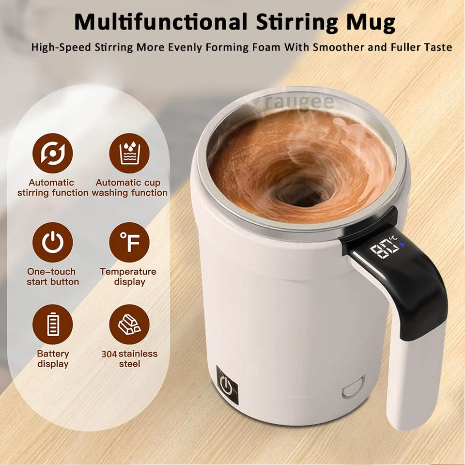 Portable Blender Electric Mixing Cup Automatic Self Stirring Mug Coffee Milk Protein Powder Mixer Machine Electric Shaker Bottle