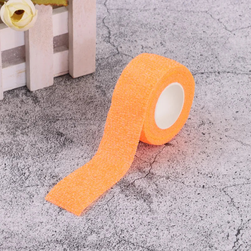 1 Roll Disposable Self Adhesive Elastic Bandage Medical Sports Wound Dressing Bandges Portable First Aid Bandgages 2.5cm*4m