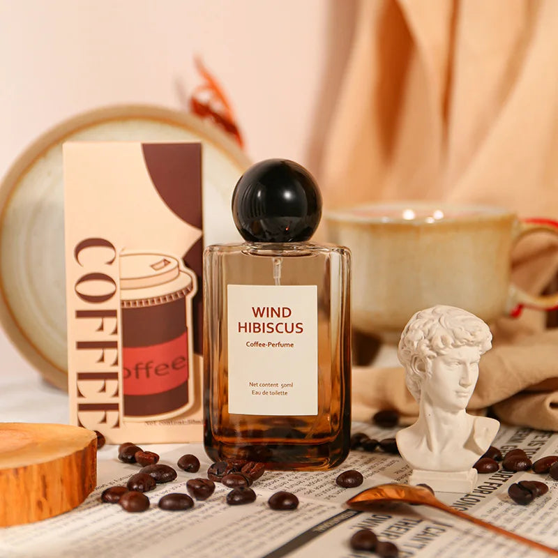 Black Coffee Musk Vanilla Perfume Spray,Amber Rose Floral Gourmand Fragrance Women Scent,Warm Fresh Eau De Parfum,Long Lasting