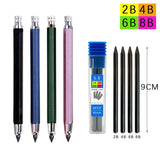 5.6mm Metal Automatic Pencil Lead Hand-drawn Writing Active Pencil Mechanical Drawing Pencil Refill 5.6 Colorful Pencil Leads