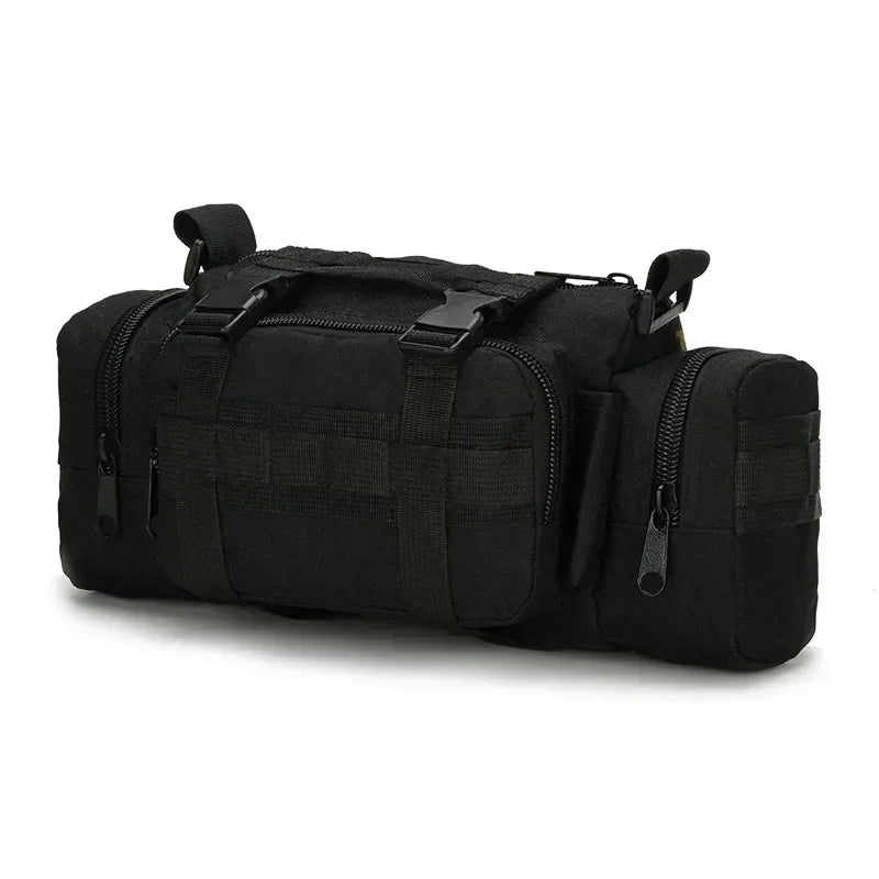 Outdoor Hiking Waist Bag 600D Waterproof Oxford Climbing Shoulder Bags Fishing Camping Hiking Pouch Chest Bag