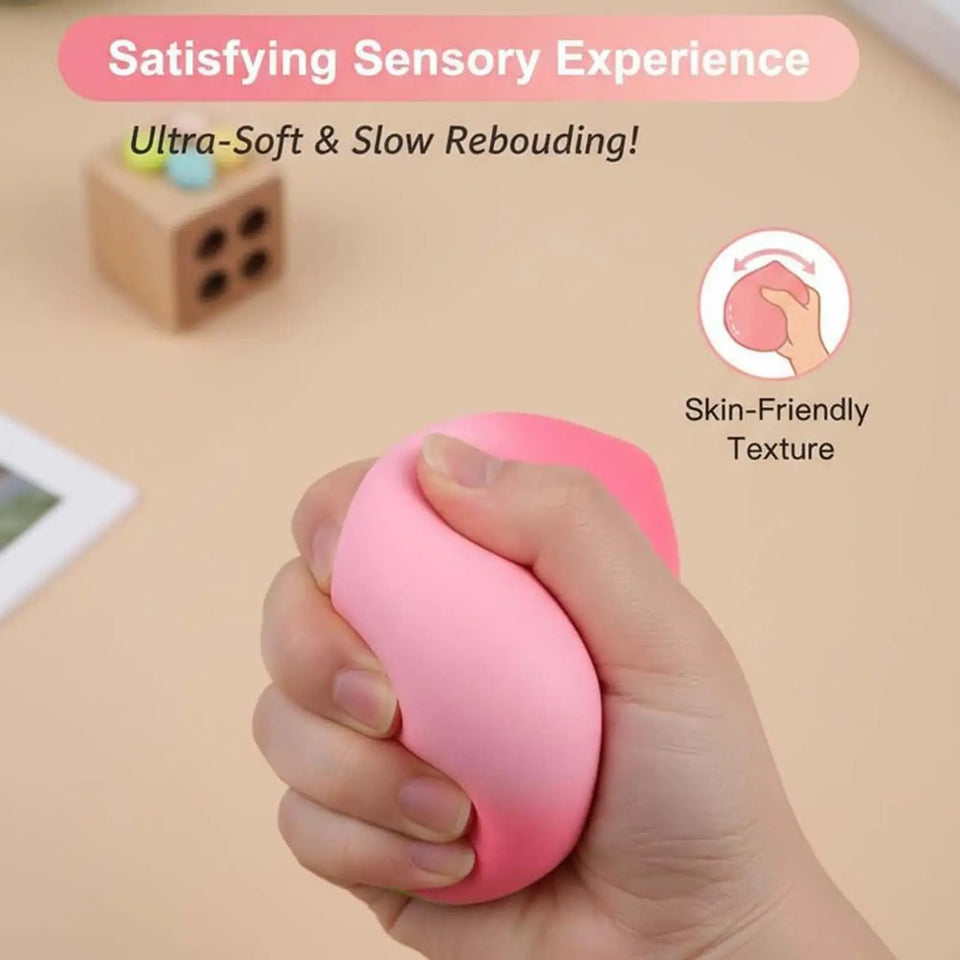 Squeeze Toys Simulated Peach Fidget  Slow Rising Stress Relief Sensory Fidget Toys For Adults Kids Anti Stress Fidget Toy