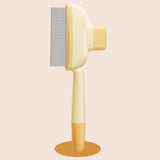 Pet Hair Comb Grooming Brush Effectively Remove Loose Hair Pet Cleaning Tool for Hair Removal and Bathing