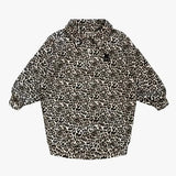 Children Sets New 25 Autumn and Winter Cute Leopard Print Long Sleeved Polo Shirt Dress for Girls Boys Cotton Sweatshirt Skirts