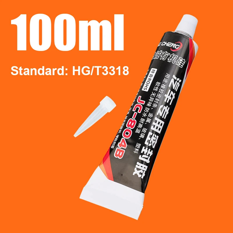 Car Door Sealant Adhesive Automotive Weatherstrip Repair High Temp Silicone Glue Waterproof Soundproof Universal Auto Fix Tool