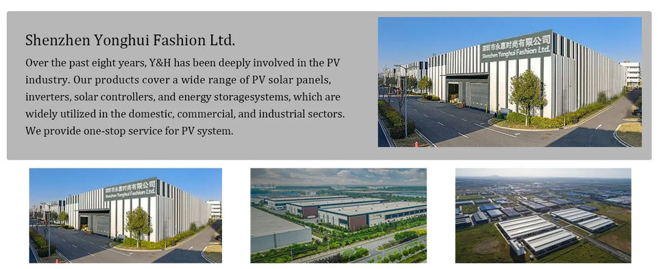 Y&H Solar Grid Tie Micro Inverter 700W 600W 500W 350W 300W MPPT  Input DC26V-60V PV Output AC110V/240V Home Solar On Grid System