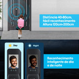 X3 Tuya Wifi 3D face recognition Electronic lock biometrics Fingerprint Lock Smart Door Lock Key Card NFC Camera Electronic Lock