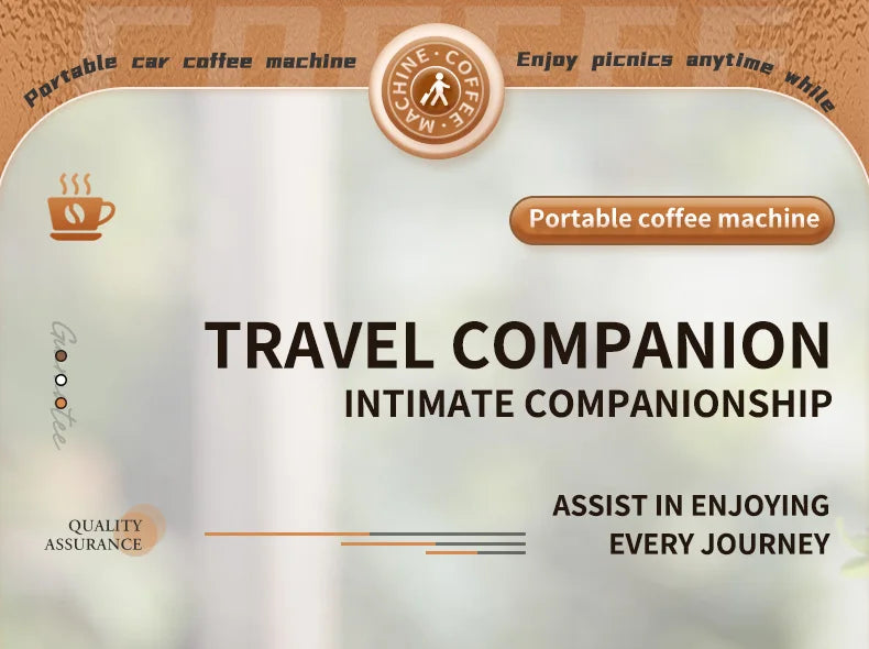 Electric Portable Coffee Machine Capsule Ground Coffee Brewer Suitable for Coffee Powder And Coffee Capsule - Coffee Maker