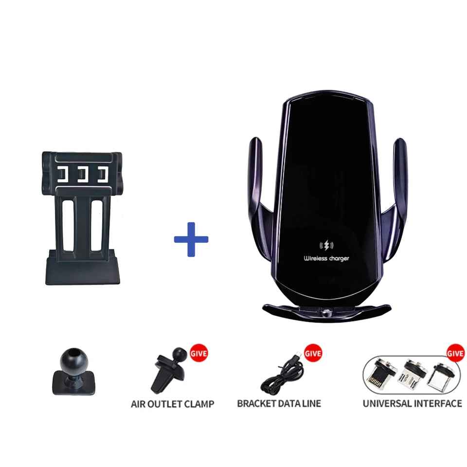 For Jaguar XE 2015 2016 2017-2021 Magnetic Car Phone Holder Magnet Mount Wireless Charging Phone Stand Customized Bracket Base