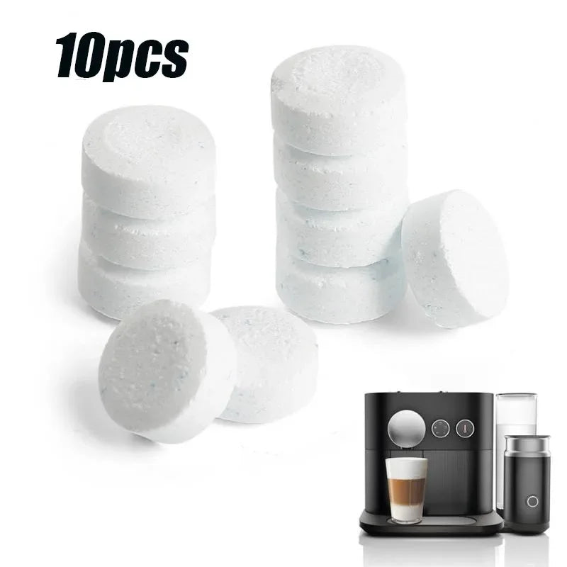 10/20/30/60Pcs Coffee Machine Cleaning Tablets,Remove Pipe Grease,Scale And Residue,Suitable for Fully Automatic,Semi-Automatic