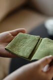 Thick Handmade Cotton Linen Tea Towel Double Sided Water Absorbent Tea Tablecloth Tea Set Mat Tea Tray Cup Coaster Pot Holder