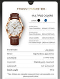 LIGE New Luxury Watch for Men Military Leather Man Wristwatch Quartz Clock Waterproof Luminous Date Week Men's Watches Reloj+box