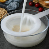 3Pcs Kitchen Ultra-Fine Nylon Mesh Strainer Soybean Milk Yogurt Juice Filter Reusable Tea Coffee Residue Filter Kitchen Fine Net