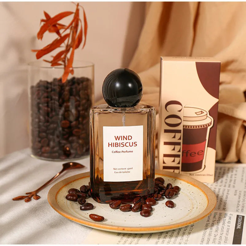 Black Coffee Musk Vanilla Perfume Spray,Amber Rose Floral Gourmand Fragrance Women Scent,Warm Fresh Eau De Parfum,Long Lasting