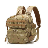 Mini Tactical Backpack for Women Camping Hiking Sports Gym Bag 9L Daily Travel Athlete Fitness Rucksack with Bottle Holder
