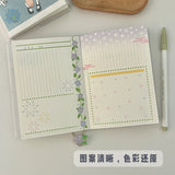 Cute A6 Notebook Kawaii Notepad Planner Notebook Journal Book Portable Ins Style Message Diary Original Design