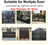 IP66 Waterproof Tuya Wifi Fingerprint Smart Door Lock Outdoor Gate TTLock Bluetooth Password Card Electronic Rim Lock For Home
