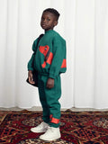 Kids Clothes Set 2024 Autumn Winter MR Brand Boys Girls Sweatshirt Pants Ins Baby Cotton Sports Top Trousers Children T Shirt