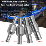 6/58/9/10/12mm Aluminium Alloy One Way Check Valve Fuel Non Return Check Valve Petrol Diesel For Car Automobile Oil Water Pumps
