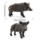 Boar Model Toys Realistic Boar Model Toy Educational and Collectible Toys for Animal Lovers and Birthday Gift for Kids Toddlers