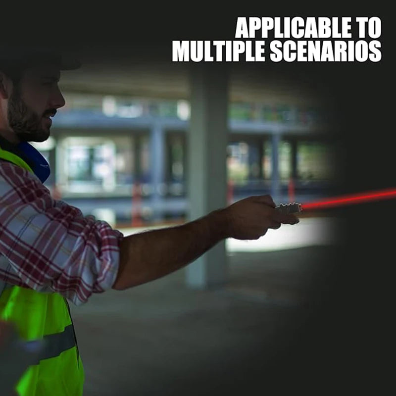 Red Laser (Class IIIA Laser Output is 5mW), 1 Mile Range with Strobe Function Type-C Rechargeable Compatible with M-Lok Rail Du