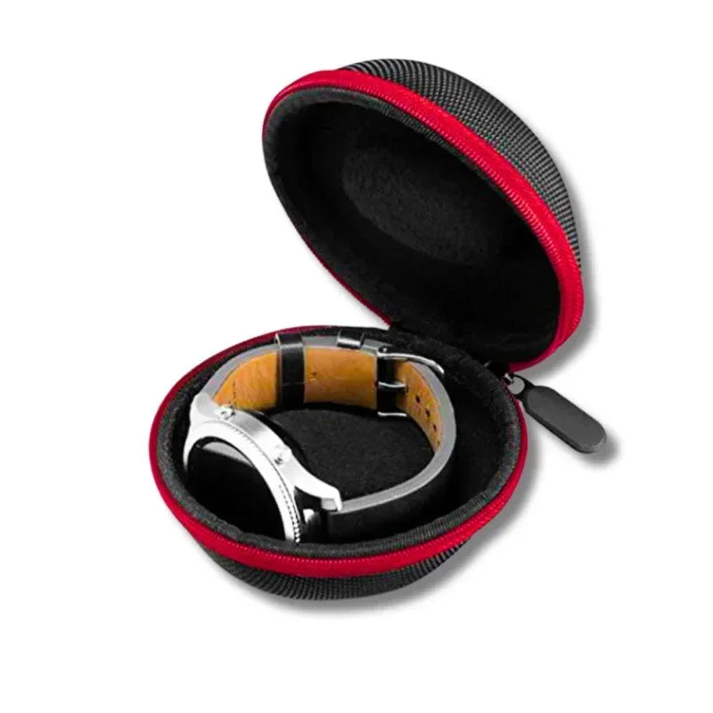 Travel Case Portable Storage Box for Single Watch Shock and Impact-resistant for Wristwatches Smart Watches Accessories