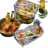 1/6 Dollhouse Mini Kitchen Storage Box Models Set Vegetable Preparation Fresh Keeping Lunch Box Tableware Decor