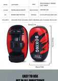 1PCS PU Leather Boxing Target Hand Foot Kicking Pad Bag for Muay Thai Taekwondo MMA Martial Arts Training Fitness Equipment