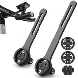 Carbon Fiber Bike Stopwatch Mount Universal Road Bike Speedometer Mount Holder Cycling Speedometer Support for Garmin