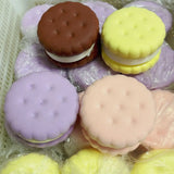 Squishy Simulated Cake Squeeze Toy Stress Relief Slow Rising Sensory Fidget Toys for Anxiety ADHD Autism Kids Adults ASMR Fun