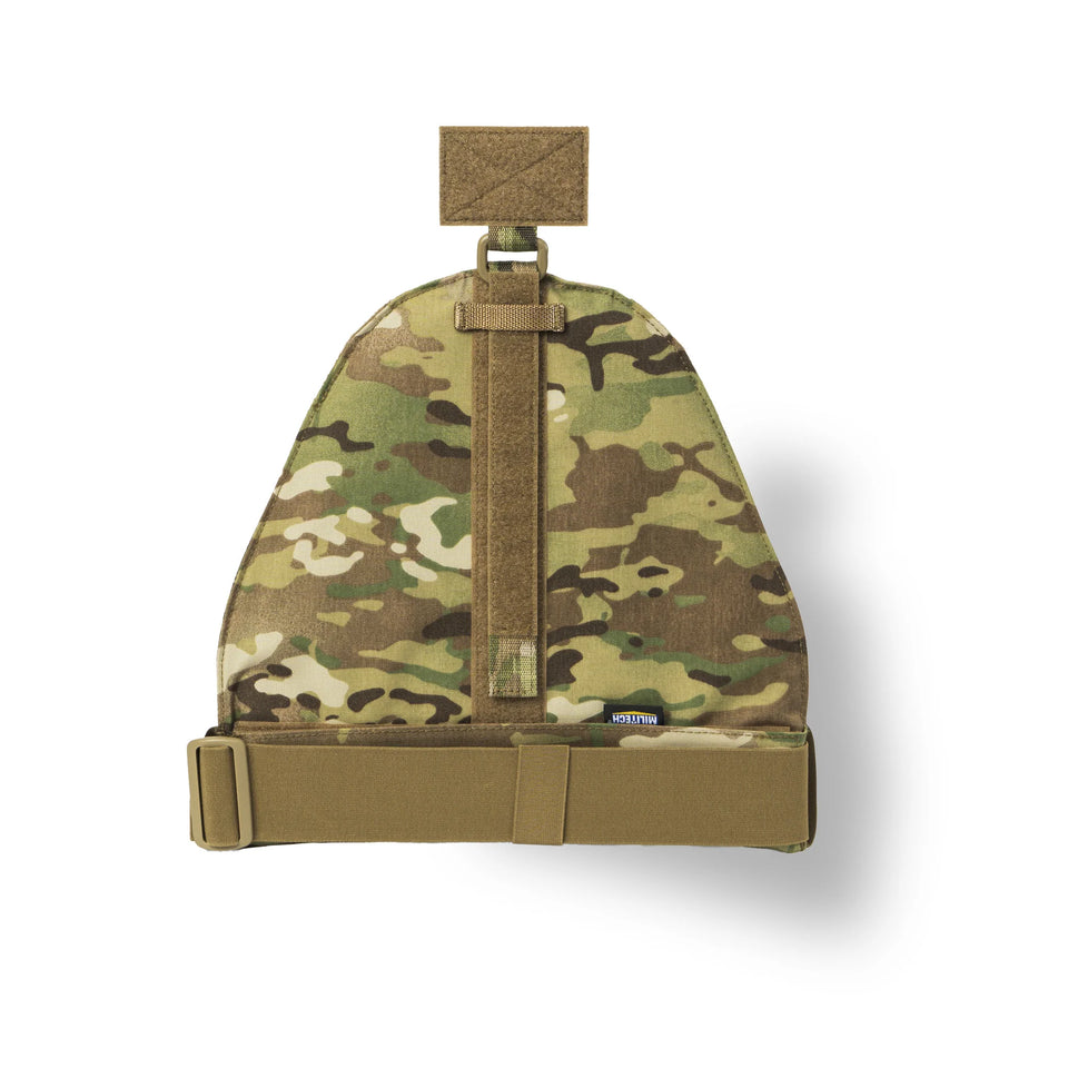 MILITECH NIJ 3A ballistic shoulder protector bulletproof thigh protector NIJ 3A 0101.06 NIJ 0101.07 HG2 deltoid armor protection