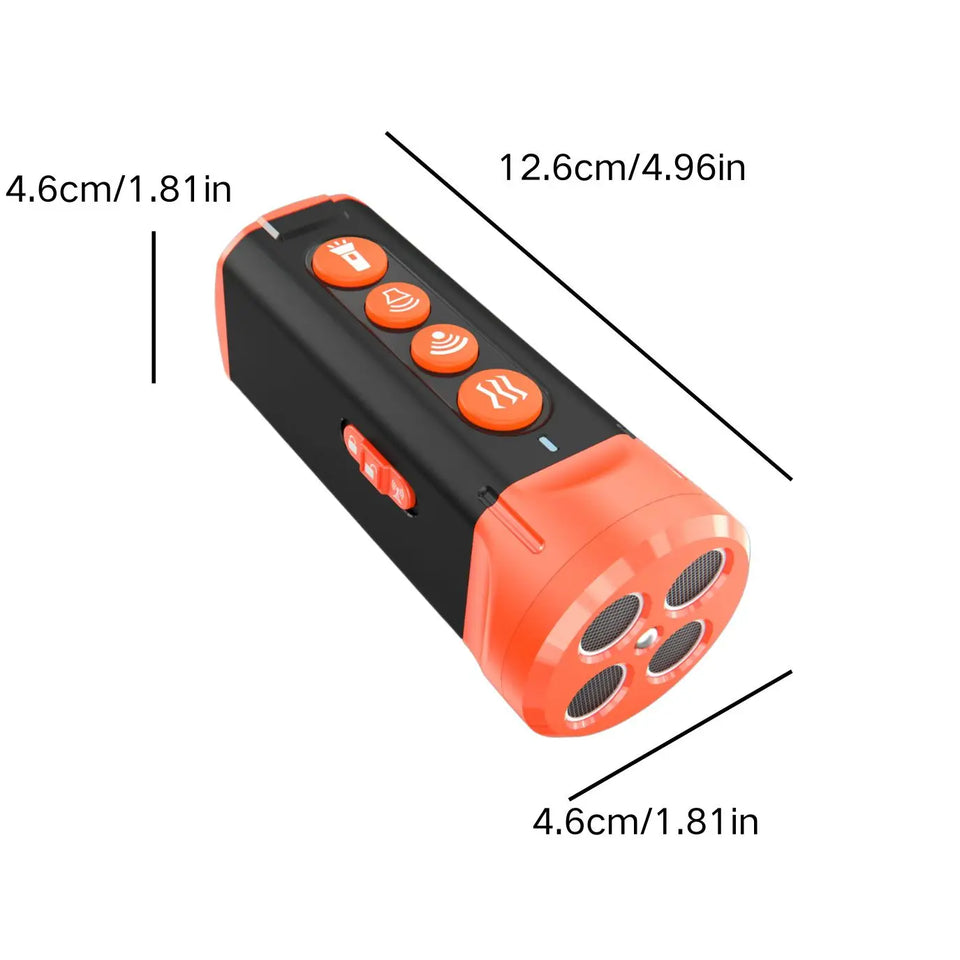 Dog Repeller Training Device Ultrasonic Handheld Anti-barking Deterrent Device Dog Training Device Repel Animals Pets Trainer