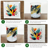 1pc 40X40CM/15.74inch Coffee shop cross stitch Kit DIY kit 11CT/14CT Eco-cotton Thread Hanging Painting Wall decoration