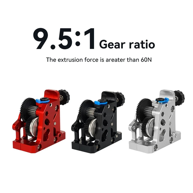 Dual Gear Extruder HGX-LITE-Extruder Hard Steel Reduction Gear With High Speed Motor for CR10 CR 10S Ender 3 V2 3D Printer Parts