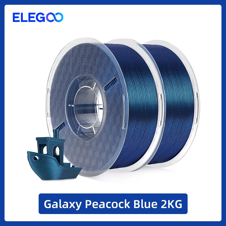 ELEGOO 5/10KG Silk Filament PLA 1.75mm 3D Printer Filament for FDM 3D Printers Elegoo PLA for Elegoo Centauri Carbon