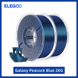 ELEGOO 5/10KG Silk Filament PLA 1.75mm 3D Printer Filament for FDM 3D Printers Elegoo PLA for Elegoo Centauri Carbon