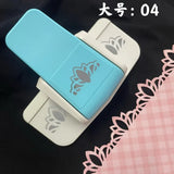 Effort-saving Embossing Device Hollow Lace Edge Pressing Device Punching Device Diy Kindergarten Handmade Greeting Card