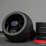 40LB Fitness Adjustable Kettlebell | Weight Set for Home Gym | Strength Training Equipment for Men & Women | Compact Steel Bell