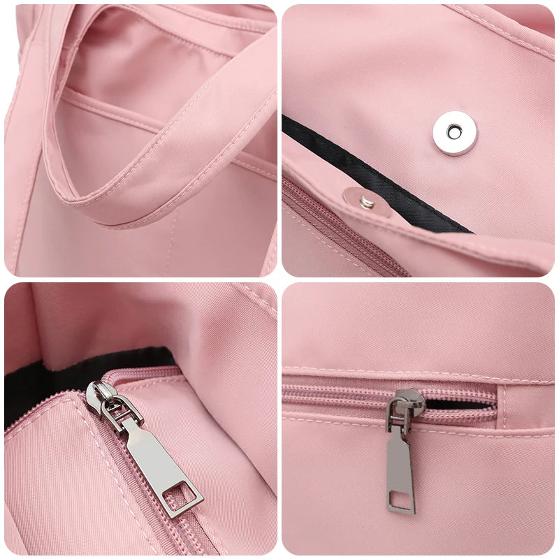 Large Capacity Folding Travel Bag Waterproof lightweight  Luggage Tote Handbag Travel Gym Yoga Storage Shoulder Bag For WomenMen