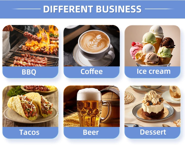Standard Vending Food Kiosk Truck Outdoor Mobile Fast Food Carts Kiosk Popsicle Ice Cream Vending Carts Hot Dog Food Trailer
