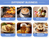 Standard Vending Food Kiosk Truck Outdoor Mobile Fast Food Carts Kiosk Popsicle Ice Cream Vending Carts Hot Dog Food Trailer