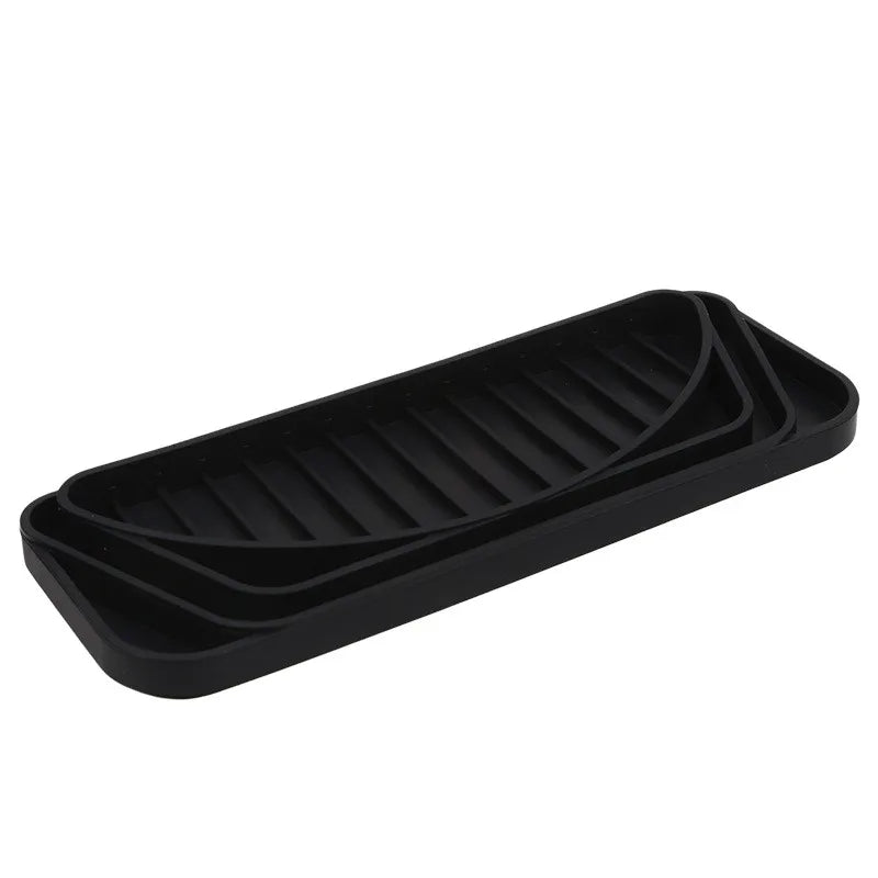 1Pc Kitchen Drain Tray Water Dispenser Anti-overflow Silicone Mat Drip Tray Coffee Machine Refrigerator Drain Mat