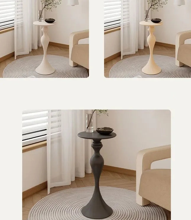 Nordic Table Round Coffee Table Living Room Luxury Coffee Table Decoration Accessories Stainless Steel Home Furniture Designed