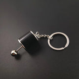 Creative gear keychains, car keychains, car manual transmission models, small gifts, food stalls, stress-relieving toys
