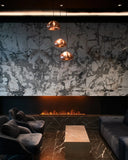 Modern Tv Stand Furniture for Living Room Decorative Led Flame Water Steam Fireplace Embedded Wood Electric Fireplace