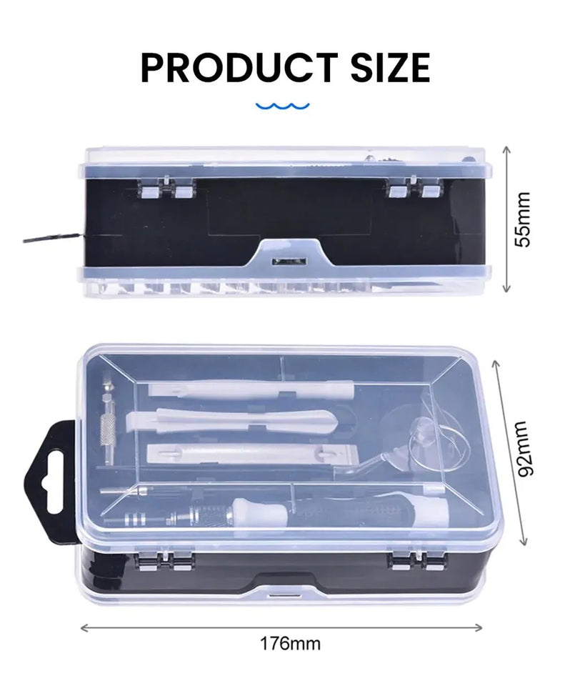 115-in-1 Precision Screwdriver Set for Electronics Repair DIY Tools Kit for Phone Laptop PC Watches Glasses and Eyewear